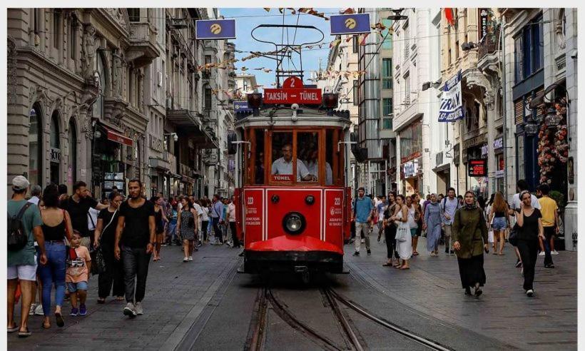 Hotel Pera Tunnel Istanbulská provincie Exteriér fotografie